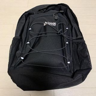 ロゴス(LOGOS)の【LOGOS】 新品 未使用　ロゴス　リュック バックパック　ブラック(登山用品)