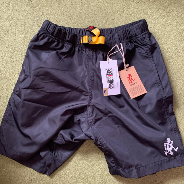 gramicci ONE PIECE PACKABLE SHORTS BLACK ショートパンツ