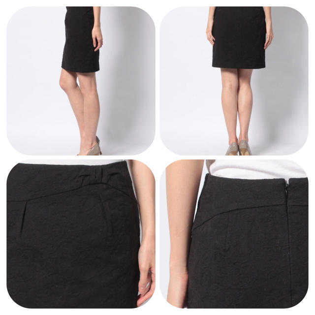 PROPORTION BODY DRESSING(プロポーションボディドレッシング)の新品タグ付き♡ジャガードリボンスカート レディースのスカート(ミニスカート)の商品写真