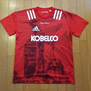 アディダス(adidas)の神戸製鋼コベルコスティーラーズ・ユニフォームTシャツ／Oサイズ(ラグビー)