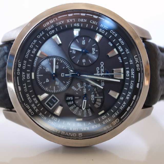 腕時計(アナログ)カシオ　オシアナス　OCW-M700 電波ソーラー