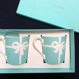 ティファニー(Tiffany & Co.)の※tan様専用※ 【人気】 TIFFANY&Co. マグカップ　リボン(グラス/カップ)