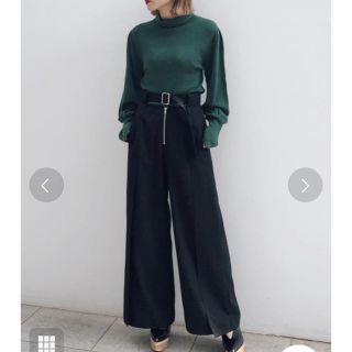 アメリヴィンテージ(Ameri VINTAGE)の更に値下げ♡ AMERI アメリ HIGH WAIST BELT PANTS(カジュアルパンツ)