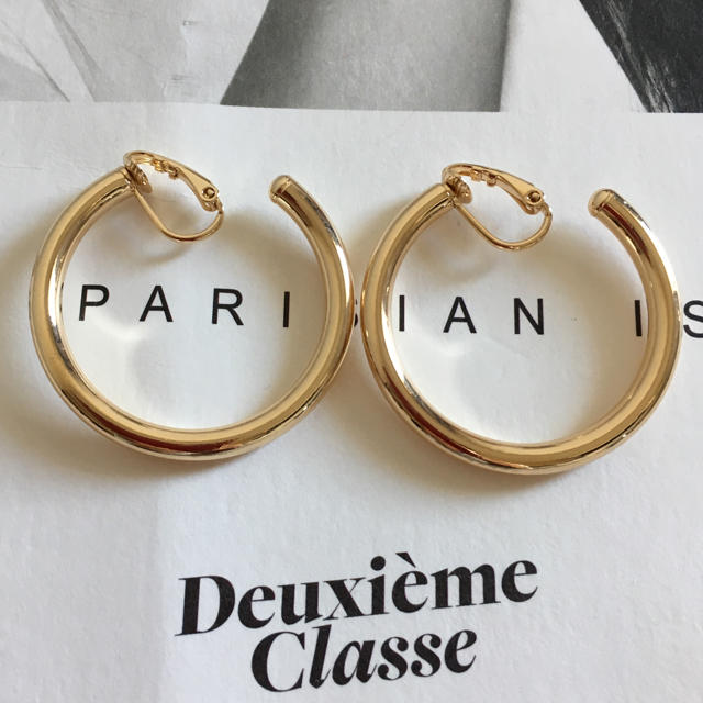 DEUXIEME CLASSE(ドゥーズィエムクラス)の★新品 DEUXIEME CLASSE ドゥーズィエムクラス フープイヤリング レディースのアクセサリー(イヤリング)の商品写真