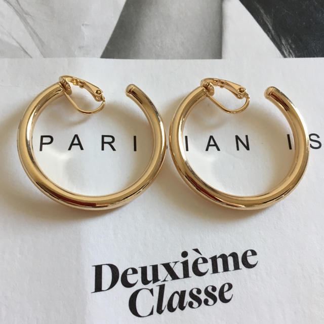 DEUXIEME CLASSE(ドゥーズィエムクラス)の★新品 DEUXIEME CLASSE ドゥーズィエムクラス フープイヤリング レディースのアクセサリー(イヤリング)の商品写真