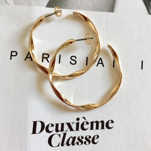 IENA - ☆新品 DEUXIEME CLASSE ドゥーズィエムクラス ねじりフープ