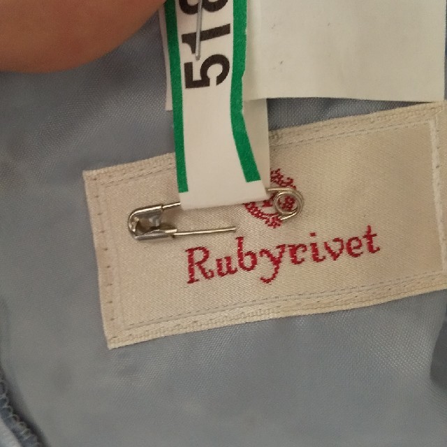 Rubyrivet(ルビーリベット)のルビーリベット  刺繍ワンピース レディースのワンピース(ひざ丈ワンピース)の商品写真