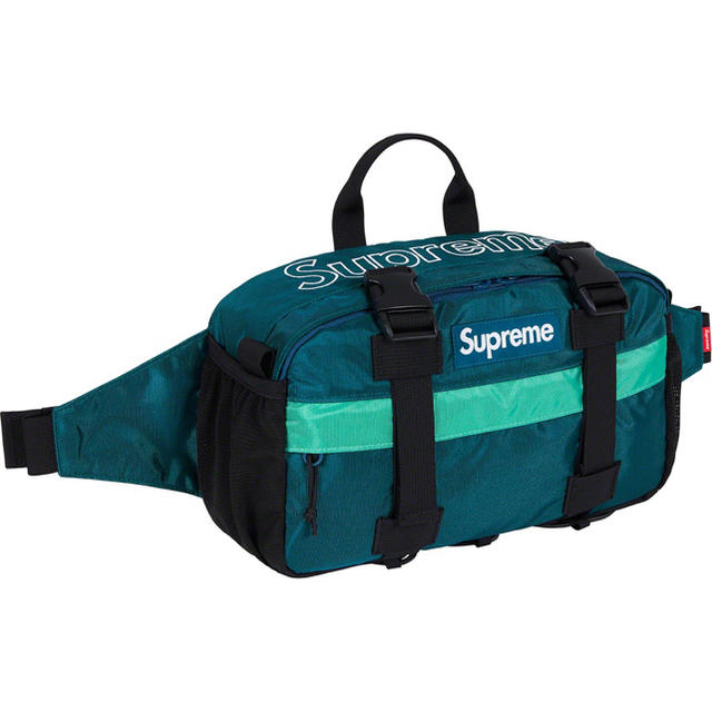 新品 Supreme 19FW Waist Bag Blue カバン バッグ