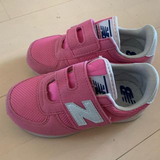 ニューバランス(New Balance)のニューバランス　17センチ　ピンク(スニーカー)