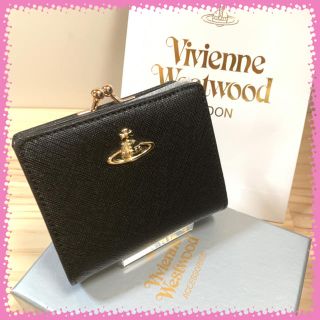 ヴィヴィアンウエストウッド(Vivienne Westwood)の新品 ヴィヴィアンウエストウッド 大人気 黒 折り財布(財布)