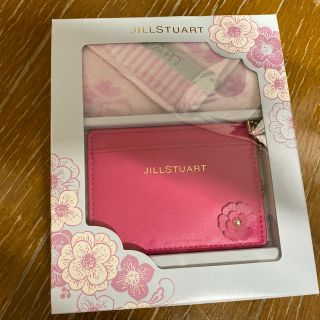 ジルスチュアート(JILLSTUART)のJILLSTUARTのパスケース・タオルセット(パスケース/IDカードホルダー)