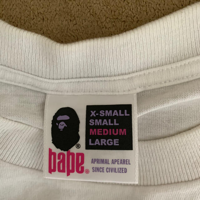 A BATHING APE(アベイシングエイプ)のエイプ　Ｔシャツ メンズのトップス(Tシャツ/カットソー(半袖/袖なし))の商品写真