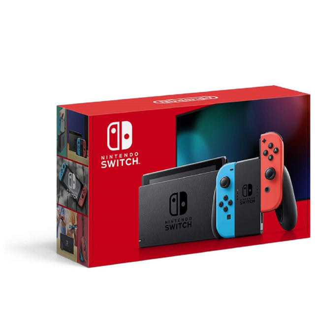 新品任天堂スイッチ本体switch未開封バッテリー持続時間が長くなった新モデル