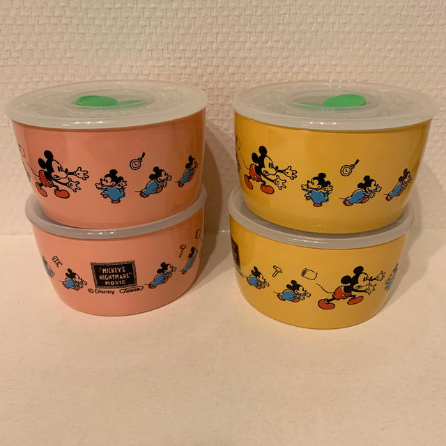 Disney(ディズニー)のミッキー 容器セット インテリア/住まい/日用品のキッチン/食器(容器)の商品写真