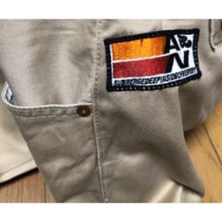 バランスウェアデザイン(balanceweardesign)のAnachronorm ワークパンツ　30インチ　ベージュ(ワークパンツ/カーゴパンツ)