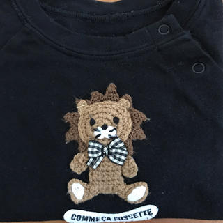 コムサデモード(COMME CA DU MODE)のコムサ　長袖　Tシャツ　70センチ(Ｔシャツ)