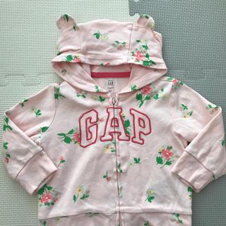 ベビーギャップ(babyGAP)の本日限定値下げ！ベビーギャップ　花柄　パーカー(ジャケット/コート)