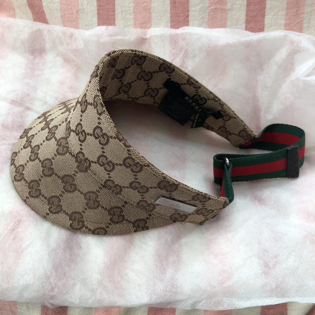 Gucci - 【週末限定価格】 GUCCI サンバイザーの通販 by アイウエカ