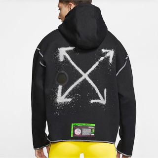 ナイキ(NIKE)の【US XS】nike off-white ナイキ オフホワイト パーカー(パーカー)