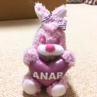 アナップ(ANAP)の【美品】ANAP POMPOM キーホルダー(キャラクターグッズ)