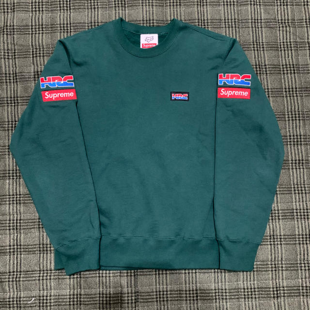 Supreme☆Honda Fox Racing Crewneck