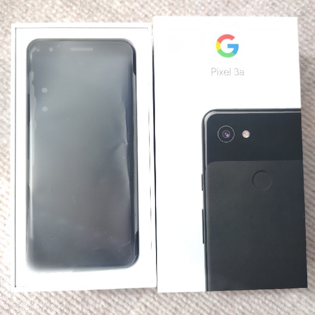 ANDROID(アンドロイド)の【SIMフリー】Google pixel 3a 標準セット Just Black スマホ/家電/カメラのスマートフォン/携帯電話(スマートフォン本体)の商品写真