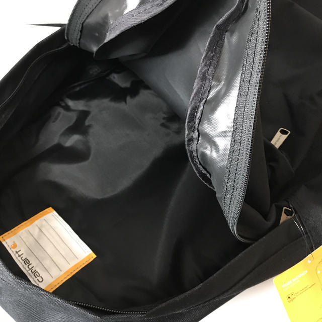 carhartt(カーハート)のcarhartt カーハート バックパック リュック ブラック 新品未使用 メンズのバッグ(バッグパック/リュック)の商品写真