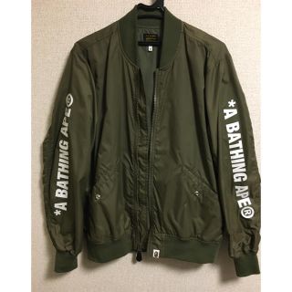 アベイシングエイプ(A BATHING APE)のMA-1(ブルゾン)