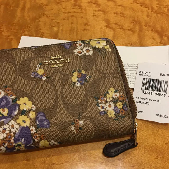 最終値下げ COACH シグネチャー カーキ メドレーブーケ