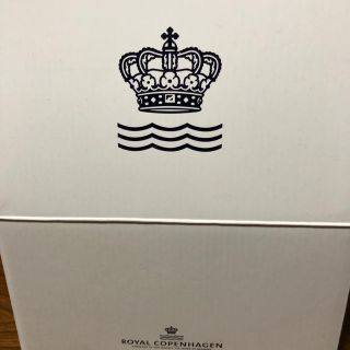 ロイヤルコペンハーゲン(ROYAL COPENHAGEN)のロイヤルコペンハーゲン ホワイト マグカップ　ペア(グラス/カップ)