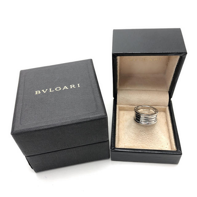 BVLGARI(ブルガリ)のN142 美品★ブルガリB-zero1 750WG K18 4バンド リング レディースのアクセサリー(リング(指輪))の商品写真