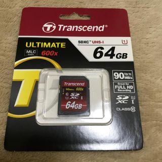 トランセンド(Transcend)のSDXCカード 64GB(PC周辺機器)