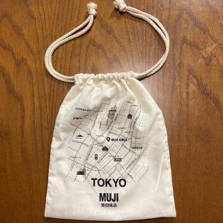 ムジルシリョウヒン(MUJI (無印良品))の無印巾着(ポーチ)