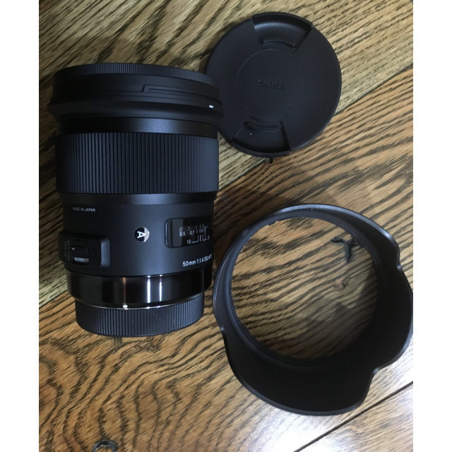 【１着でも送料無料】 SIGMA - シグマ 50mm f1.4 DG HSM ART レンズ(単焦点)