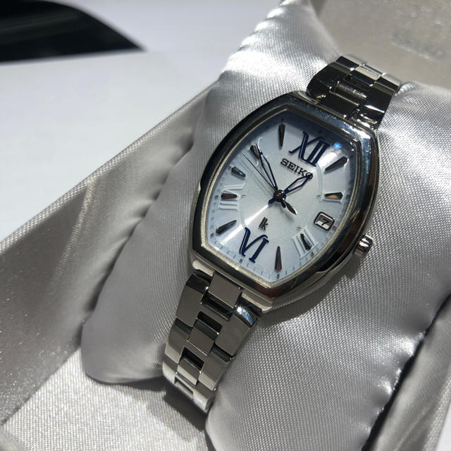 SEIKO(セイコー)の【動作OK】SEIKO  セイコー　ルキア　ソーラー電波時計 レディースのファッション小物(腕時計)の商品写真