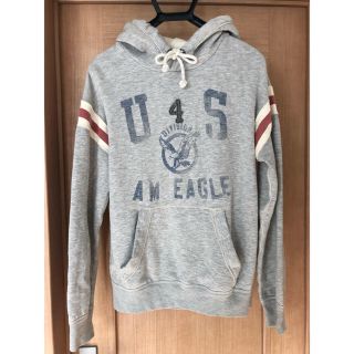 アメリカンイーグル(American Eagle)の最終値下げ　超美品 アメリカンイーグル  パーカー メンズXS(パーカー)