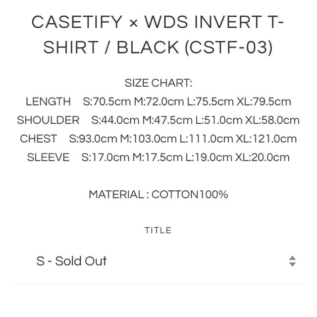 windandsea CASETIFY コラボTシャツ 2