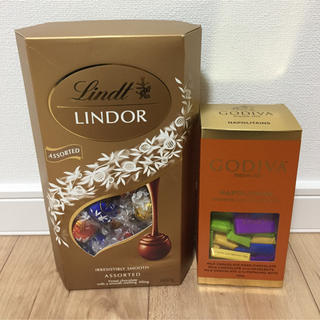 リンツ(Lindt)の新品♡リンツチョコレート♡ゴディバチョコレート♡(菓子/デザート)