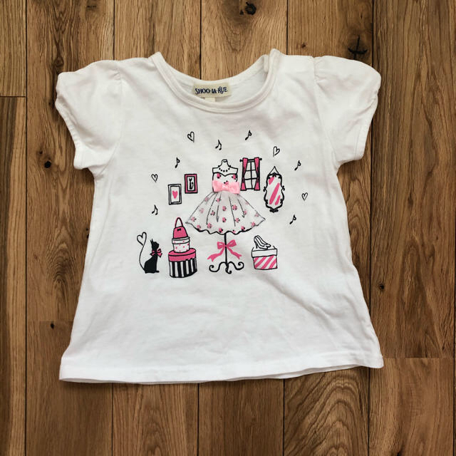 SHOO・LA・RUE(シューラルー)のFuuU様専用　Tシャツ　パンツセット キッズ/ベビー/マタニティのキッズ服女の子用(90cm~)(Tシャツ/カットソー)の商品写真