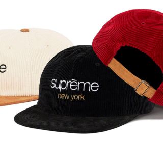 シュプリーム(Supreme)のsupreme corduroy cap 新品未使用(キャップ)