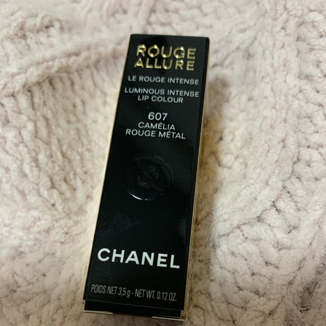 CHANEL シャネル 口紅 ルージュ アリュール 607 カメリア