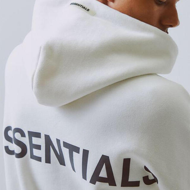 ESSENTIALS Hoodie XXL White パーカー ホワイト 白