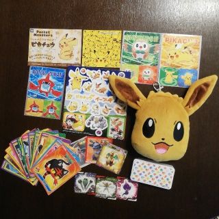 ポケモン(ポケモン)の商品追加!ポケモン　イーブイ　パスケース　ポケモンセンター限定　クリップ　シール(キャラクターグッズ)