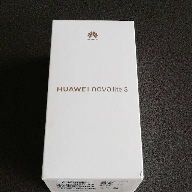 スマートフォン本体HUAWEI nova lite 3　black　　　新品未使用品