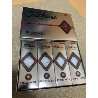 タイトリスト(Titleist)のタイトリスト PRO V1x ゴルフボール 1ダース（12球）(ゴルフ)