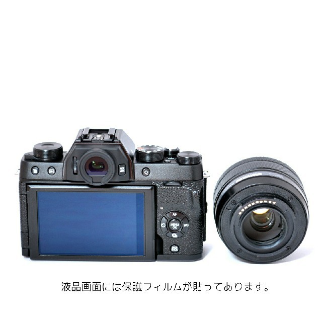 富士フイルム(フジフイルム)の❤FUJIFILM❤Wi-Fi機能搭載❤新品SDカード！X-T100レンズセット スマホ/家電/カメラのカメラ(ミラーレス一眼)の商品写真