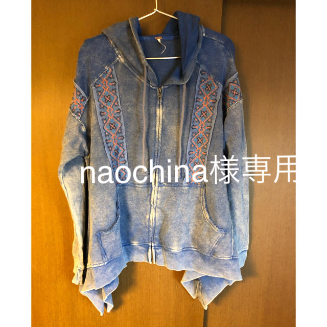 Free People(フリーピープル)のnaochina様専用　フリーピープル　パーカー レディースのトップス(パーカー)の商品写真