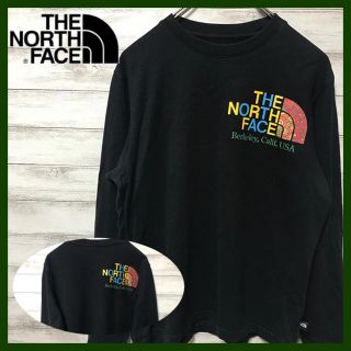 ザノースフェイス(THE NORTH FACE)のmari様専用★ロンT ノースフェイス ブラック　M(Tシャツ/カットソー(七分/長袖))