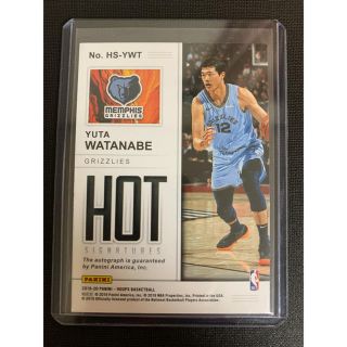 Panini NBA メンフィス・グリズリーズ 渡邊雄太 直筆サインカード