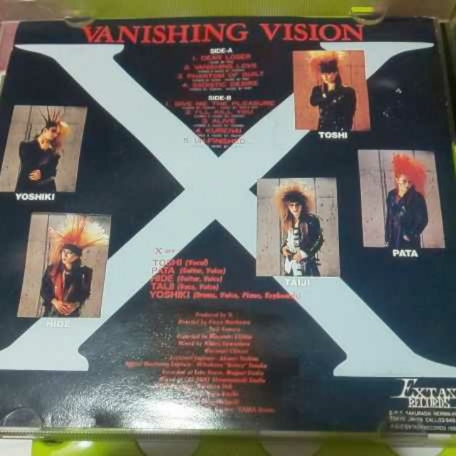 X JAPAN バニシングVISION エンタメ/ホビーのCD(ポップス/ロック(邦楽))の商品写真